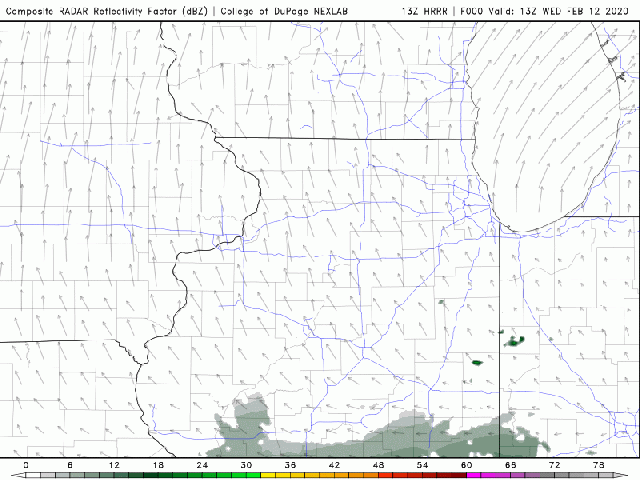 13Z-20200212_HRRRCHI_prec_radar-0-18-10-100